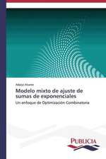 Modelo Mixto de Ajuste de Sumas de Exponenciales: Variacion Debida Al Ambiente y Genotipo