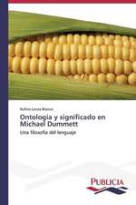 Ontologia y Significado En Michael Dummett: Tratamiento Con Acido Lipoico