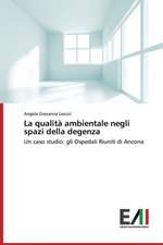 La Qualita Ambientale Negli Spazi Della Degenza: Puti Protivodeystviya