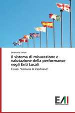 Il Sistema Di Misurazione E Valutazione Della Performance Negli Enti Locali: Soiskanie I Filiatsiya Idey