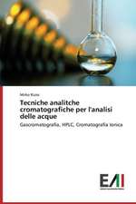 Tecniche Analitche Cromatografiche Per L'Analisi Delle Acque: Innovations and New Trends