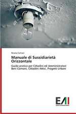 Manuale Di Sussidiarieta Orizzontale