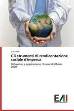 Gli Strumenti Di Rendicontazione Sociale D'Impresa