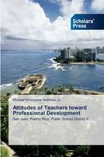 Attitudes of Teachers Toward Professional Development: Youth & Parents Challenges