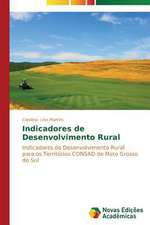 Indicadores de Desenvolvimento Rural