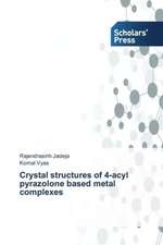 Crystal Structures of 4-Acyl Pyrazolone Based Metal Complexes: Immigrant Couples in the U.S.a