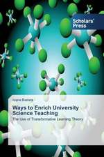 Ways to Enrich University Science Teaching