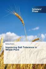 Improving Salt Tolerance in Wheat Plant