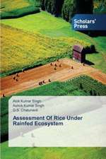 Assessment of Rice Under Rainfed Ecosystem: Potential Corrosion Inhibitor for Metals