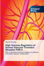 High Glucose Regulation of Human Vascular Thrombin Receptor Par-4: Synthesis and Gas Separation Studies