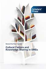 Cultural Factors and Knowledge Sharing in Smes: Prior to and After Euro Adoption