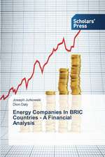 Energy Companies in Bric Countries - A Financial Analysis