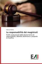 La Responsabilita Dei Magistrati