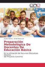 Preparacion Metodologica de Docentes de Educacion Basica