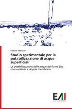 Studio Sperimentale Per La Potabilizzazione Di Acque Superficiali