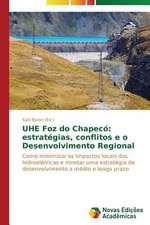 Uhe Foz Do Chapeco: Estrategias, Conflitos E O Desenvolvimento Regional