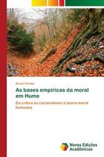 As Bases Empiricas Da Moral Em Hume: Saberes-Atividade-Valores