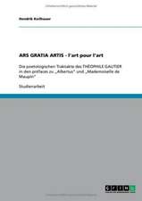 ARS GRATIA ARTIS - l'art pour l'art