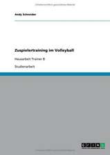 Zuspielertraining im Volleyball