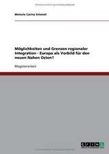 Möglichkeiten und Grenzen regionaler Integration - Europa als Vorbild für den neuen Nahen Osten?