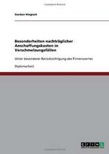 Besonderheiten nachträglicher Anschaffungskosten in Verschmelzungsfällen