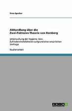 Abhandlung über die Zwei-Faktoren-Theorie von Herzberg