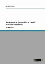 Lernprozesse in Communities of Practice