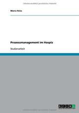 Prozessmanagement im Hospiz