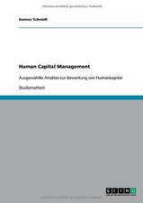 Human Capital Management