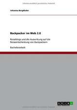 Backpacker im Web 2.0