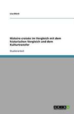 Histoire croisée im Vergleich mit dem historischen Vergleich und dem Kulturtransfer