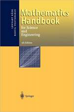 Mathematics Handbook for Science and Engineering