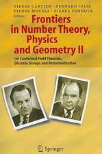 Frontiers in Number Theory, Physics, and Geometry II: On Conformal Field Theories, Discrete Groups and Renormalization