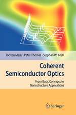 Coherent Semiconductor Optics: From Basic Concepts to Nanostructure Applications