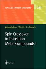 Spin Crossover in Transition Metal Compounds I