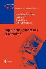 Algorithmic Foundations of Robotics V