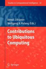 Contributions to Ubiquitous Computing