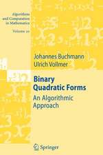 Binary Quadratic Forms: An Algorithmic Approach