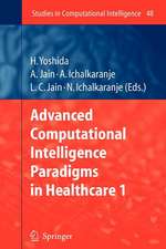 Advanced Computational Intelligence Paradigms in Healthcare - 1