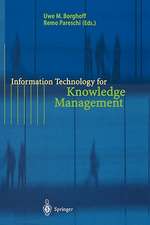 Information Technology for Knowledge Management