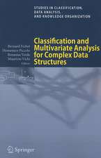 Classification and Multivariate Analysis for Complex Data Structures