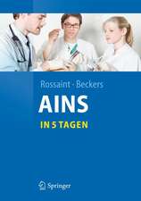 Anästhesie, Intensivmedizin, Notfallmedizin, Schmerztherapie….in 5 Tagen