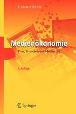 Medienökonomie: Print, Fernsehen und Multimedia