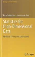 Statistics for High-Dimensional Data
