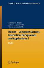 Human – Computer Systems Interaction: Backgrounds and Applications 2: Part 1