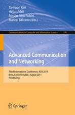 Advanced Communication and Networking: International Conference, ACN 2011, Brno, Czech Republic, August 15-17, 2011, Proceedings