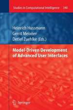 Model-Driven Development of Advanced User Interfaces