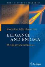 Elegance and Enigma: The Quantum Interviews