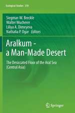 Aralkum - a Man-Made Desert: The Desiccated Floor of the Aral Sea (Central Asia)