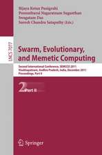 Swarm, Evolutionary, and Memetic Computing, Part II: Second International Conference, SEMCCO 2011, Visakhapatnam, India, December 19-21, 2011, Proceedings, Part II